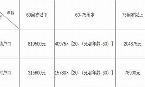 台州汽车撞人赔偿标准